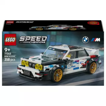 LEGO Speed Champions 77263 BMW M3 (E30) sacīkšu auto konstruktors