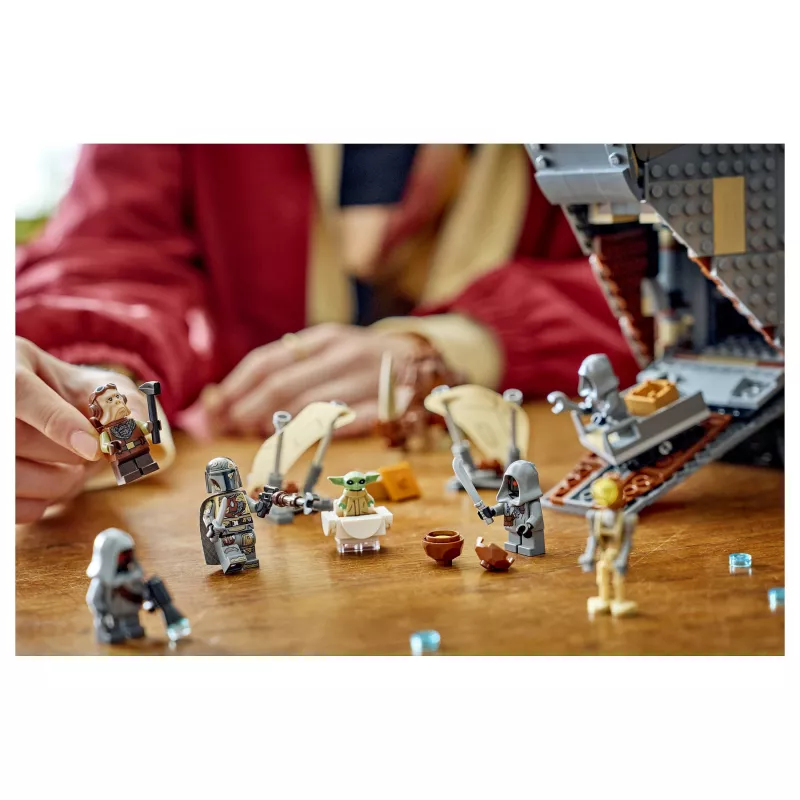 LEGO Star Wars Offworld smilšu kāpurs un dubļu rags 75453
