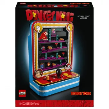 LEGO Super Mario 72051 Donkey Kong arkādes automāta būvkomplekts