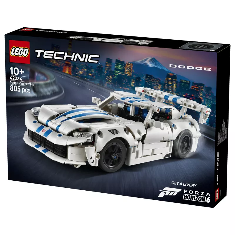 LEGO Technic 42234 Dodge Viper GTS-R sporta auto