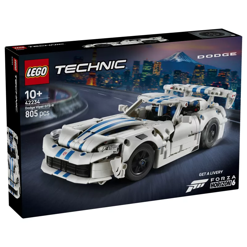LEGO Technic 42234 Dodge Viper GTS-R sporta auto