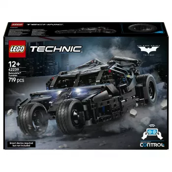 LEGO Technic 42239 Batmobile Tumbler - 1360 gabalu progresīvs būvēšanas komplekts bērniem un pieaugušajiem