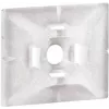 Legrand 032065 Kabeļu saišu pamatne, pašlīmējoša un skrūvējama, dabīgā krāsā, 100 gab.