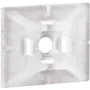 Legrand 032065 Kabeļu saišu pamatne, pašlīmējoša un skrūvējama, dabīgā krāsā, 100 gab.