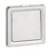 Legrand Soliroc 077811 Universāls Ieslēgšanas/Izslēgšanas un Pārslēgšanas Slēdzis, 1-Polu, 10AX, 250V, IP55, IK10, Pelēks
