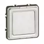 Legrand Soliroc 077811 Universāls Ieslēgšanas/Izslēgšanas un Pārslēgšanas Slēdzis, 1-Polu, 10AX, 250V, IP55, IK10, Pelēks