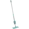 LEIFHEIT Picobello Micro Duo grīdas uztvērējs ar sviras izgriešanas mehānismu, 33 cm mikrošķiedras galva, 140 cm tērauda rokturis, zaļš/balts