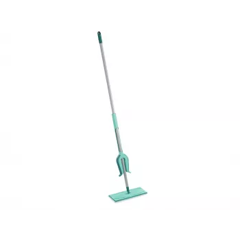 LEIFHEIT Picobello Micro Duo grīdas uztvērējs ar sviras izgriešanas mehānismu, 33 cm mikrošķiedras galva, 140 cm tērauda rokturis, zaļš/balts