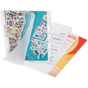 Leitz A4 laminēšanas kabatas, 80 mikroni, spīdīgas, 100 gab., bez aizķeršanās UDT 7430-00-02