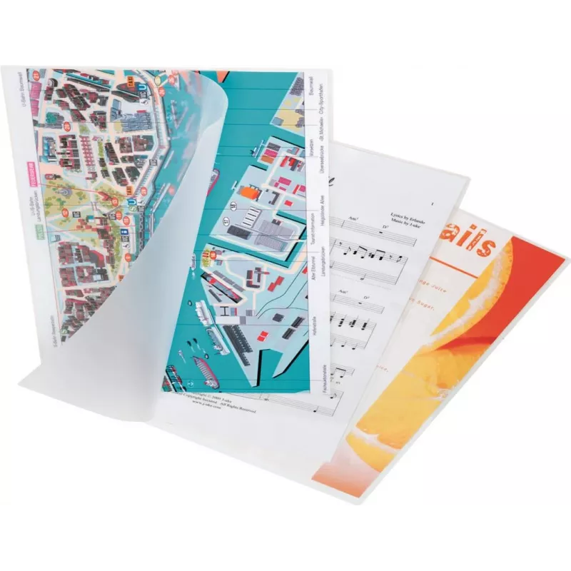 Leitz A4 laminēšanas kabatas, 80 mikroni, spīdīgas, 100 gab., bez aizķeršanās UDT 7430-00-02