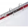 LEITZ Esselte Standarta dokumentu futrālis A4, polipropilēns, caurspīdīgs, 0,06 mm, atvērts no augšas, drošs dokumentiem, daudzperforēts, pastiprināta mala, 100 gab. iepakojums (925008)