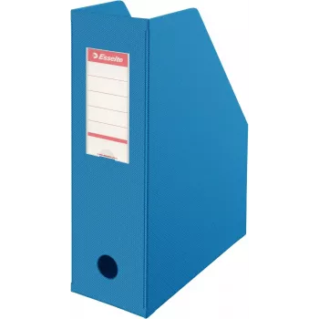 LEITZ Esselte Standarta žurnālu turētājs DIN A4 zils 100 mm PVC pārklāts kartons 56075