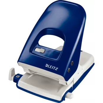 LEITZ Nexxt 5138 zils 40 lapu 2 caurumu perforators ar metāla pamatni un plastmasas augšdaļu 5138-00-35