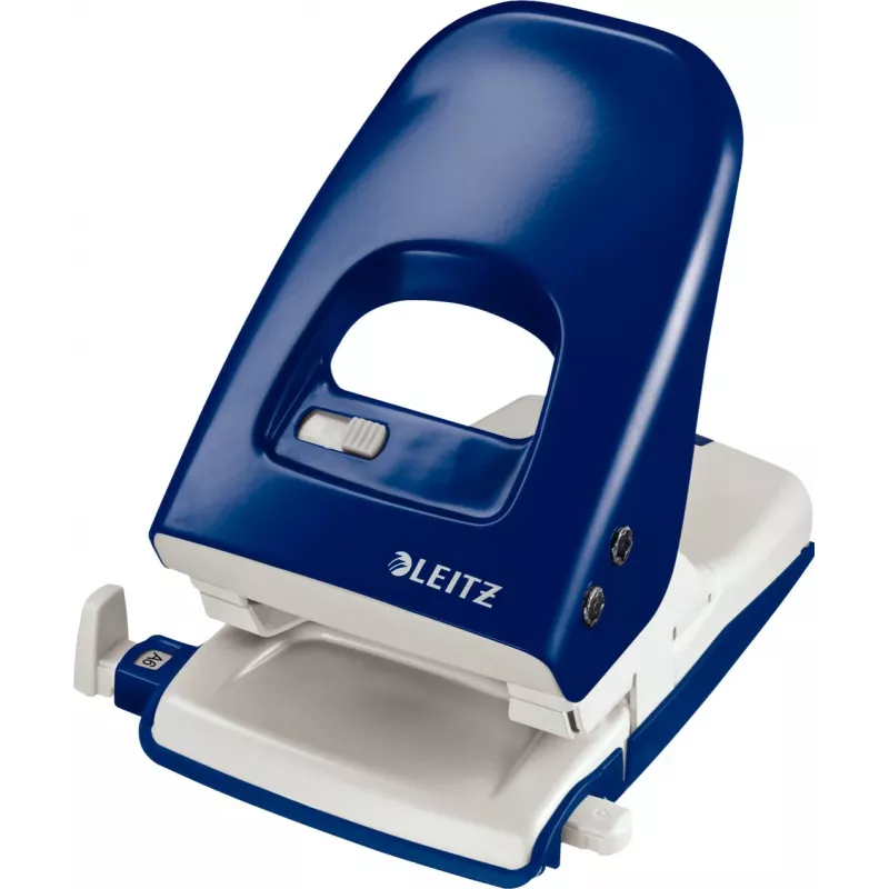 LEITZ Nexxt 5138 zils 40 lapu 2 caurumu perforators ar metāla pamatni un plastmasas augšdaļu 5138-00-35