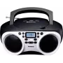 Lenco SCD-501 WH pārnēsājams CD atskaņotājs ar Bluetooth, FM radio, USB MP3 atskaņošanu, balts/melns