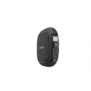 Lenovo 240W USB-C ievelkamais kabelis (melns, 0,8m, USB 2.0)