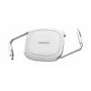 Lenovo 240W USB-C ievelkamais kabelis (balts) – USB 3.2 Gen 1, 5A, 4K@60Hz, E-Marker