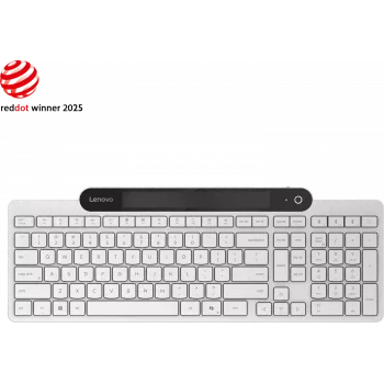 Lenovo Bluetooth tastatūra ar pašuzlādes funkciju (Cloud Grey) GY41R69590