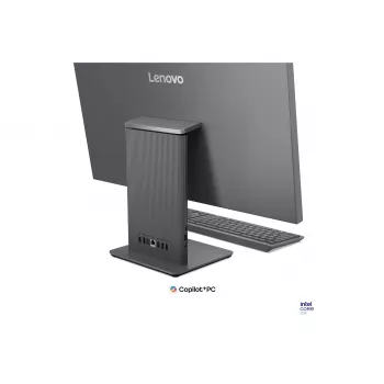 Lenovo IdeaCentre AIO 27IPH11 All-in-One galddators, 27 collu QHD, Intel Core Ultra 7 355, 32GB LPDDR5X, 1TB SSD, Intel Graphics, Windows 11 Home, Luna Grey, angļu tastatūra, 2 gadu garantija