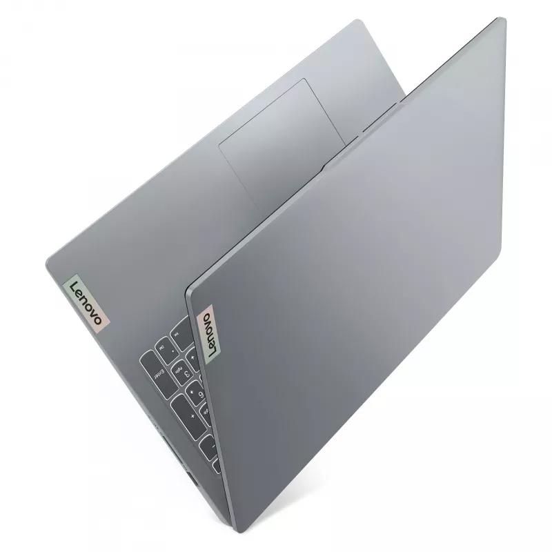 Lenovo IdeaPad Slim 3 15ABR8 Laptop, 15.6 inch FHD, AMD Ryzen 5 5625U, 8GB DDR4, 256GB SSD, Windows 11 Home, German Keyboard, Arctic Grey
