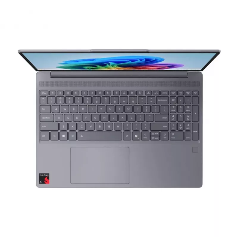 Lenovo IdeaPad Slim 3 15Q8X10 klēpjdators, 15,3 collu IPS WUXGA, Snapdragon X, 16GB RAM, 512GB SSD, Luna Grey, Windows 11 Home