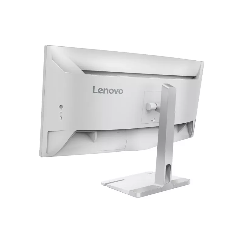 Lenovo L34W-4C 34 collu izliekts WQHD Ultrawide IPS monitors 120Hz, 150mm augstuma regulēšana, mākoņpelēks