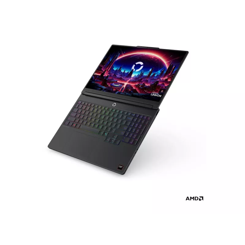 Lenovo Legion 5 15AGP1 spēļu klēpjdators, 15,3 collu OLED WQXGA, AMD Ryzen AI 7 450, 16GB DDR5, 1TB SSD, NVIDIA GeForce RTX 5070 12GB, Windows 11 Home, Eclipse Black