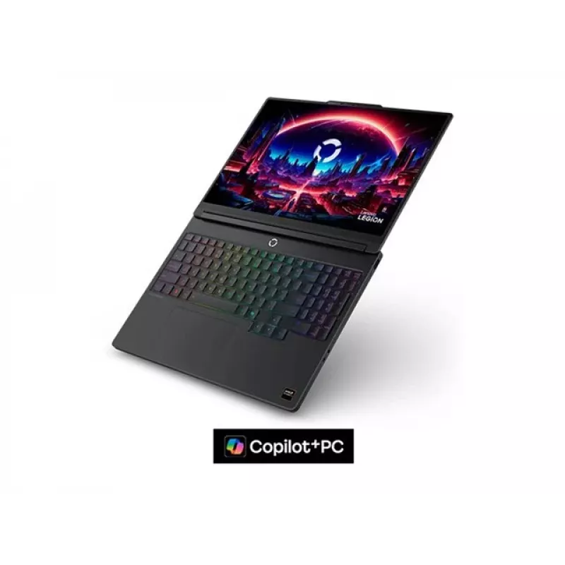 Lenovo Legion 5 15AGP1 spēļu klēpjdators, 15,3 collu OLED WQXGA, AMD Ryzen AI 7 450, 16GB DDR5, 1TB SSD, NVIDIA GeForce RTX 5070 12GB, Windows 11 Home, Eclipse Black