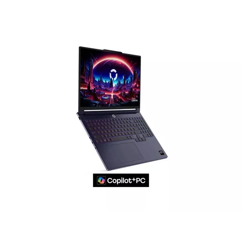 Lenovo Legion 7 16AGP11 16 inch WQXGA spēļu klēpjdators, AMD Ryzen AI 9 HX 470, 32GB DDR5 RAM, 1TB NVMe SSD, NVIDIA GeForce RTX 5070 12GB, Windows 11 Home, angļu valodas apgaismota tastatūra, Nebula, 2 gadu garantija