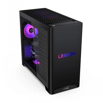 Lenovo Legion T5 Ultra 7 270K Plus galddators spēlēm, 32GB DDR5, 1TB SSD, RTX 5070 Ti 16GB, šķidruma dzesēšana, Windows 11 Home (Eclipse Black)