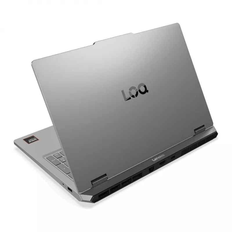 Lenovo LOQ Essential 15ARP11 15,6 collu FHD IPS 144Hz spēļu klēpjdators - AMD Ryzen 5 150, 16GB DDR5, 512GB SSD, GeForce RTX 5050 8GB, bez OS, Luna Grey