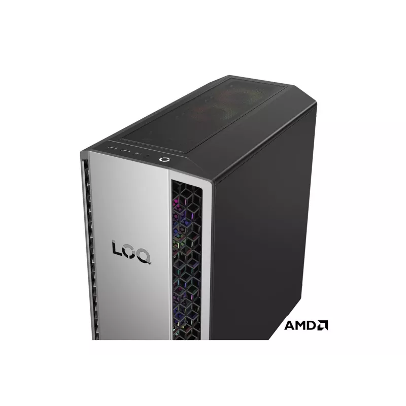Lenovo LOQ Tower 26ADR10 spēļu galddators (AMD Ryzen 9 8945HX, 16GB DDR5, 1TB SSD, NVIDIA GeForce RTX 5070 12GB, Windows 11 Home)