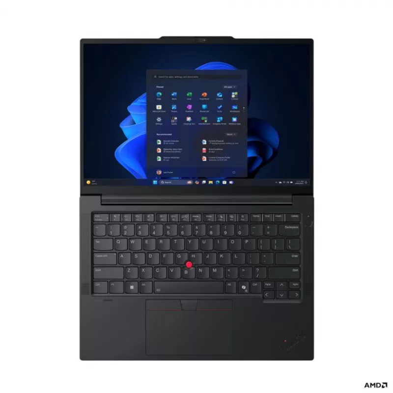Lenovo ThinkPad E14 G8 AMD 14 collu WUXGA IPS klēpjdators, AMD Ryzen AI 5 330, 16GB DDR5, 512GB SSD, Radeon 820M, Windows 11 Pro, Melns