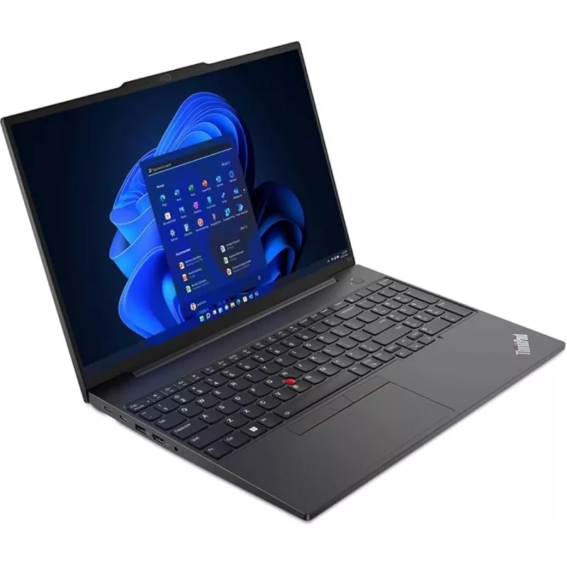 Lenovo ThinkPad E16 G3 16 collu WQXGA klēpjdators - AMD Ryzen 7 8845HS, 16GB DDR5, 512GB SSD, Windows 11 Pro, Graphite Black