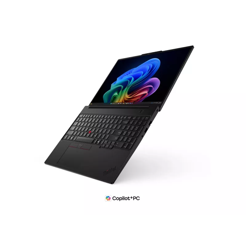 Lenovo ThinkPad T16 G5 Intel 16 collu WUXGA IPS klēpjdators, Intel Core Ultra 7, 32 GB LPCAMM2 LPDDR5X, 512 GB SSD, Windows 11 Pro, melns