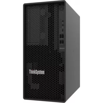 Lenovo ThinkSystem ST45 V3 torņa serveris, AMD EPYC 4344P, 32GB DDR5 RAM, 2x 960GB SSD, RAID 940-8i, 750W Platinum PSU