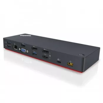 Lenovo Thunderbolt 3 Dock dokstacija 40AC0135EU melna 40AC0135EU-PL