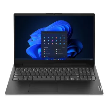 Lenovo V15 G4 AMN 15.6 inch Full HD klēpjdators - AMD Ryzen 3 7320U, 8GB LPDDR5, 256GB SSD, AMD Radeon Graphics, angļu tastatūra, melns