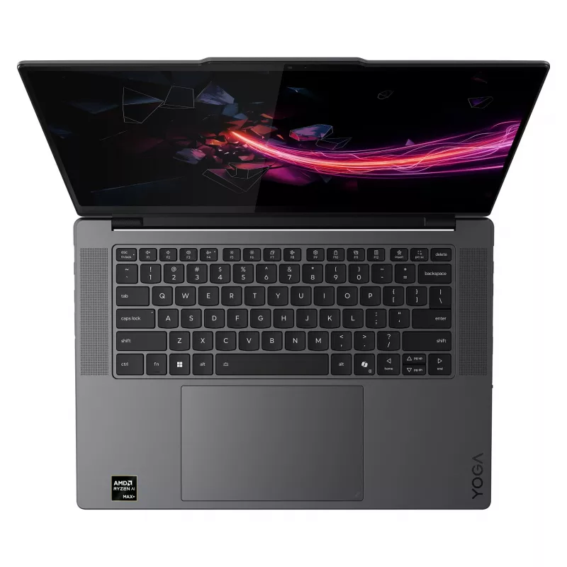 Lenovo Yoga 7 Pro 15ASH11 2-in-1 klēpjdators, 15,3 collu OLED skārienekrāns, AMD Ryzen AI MAX+ 388, 32GB RAM, 1TB SSD, Windows 11 Home, Storm Grey