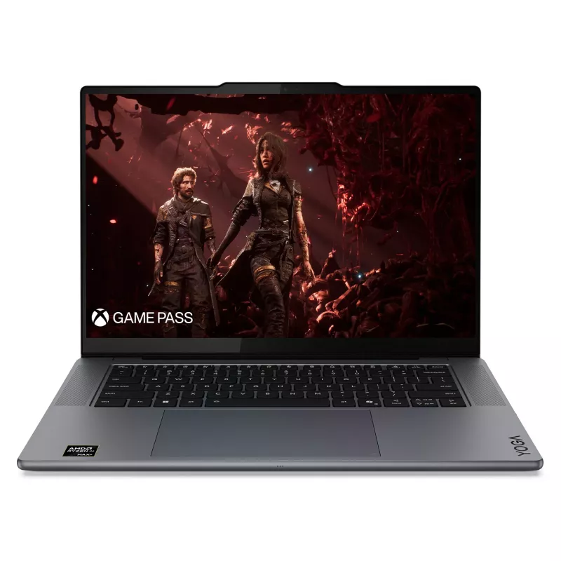 Lenovo Yoga 7 Pro 15ASH11 2-in-1 klēpjdators, 15,3 collu OLED skārienekrāns, AMD Ryzen AI MAX+ 388, 32GB RAM, 1TB SSD, Windows 11 Home, Storm Grey