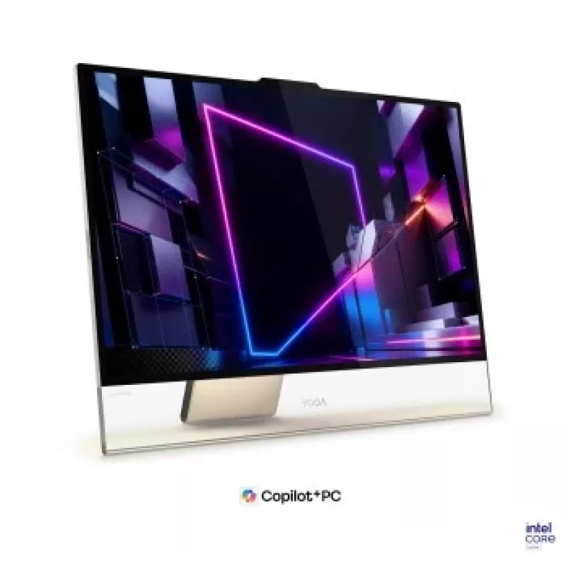 Lenovo Yoga AIO Ultra X7 All-in-One PC, 31,5 collu UHD OLED skārienekrāns, Intel Core Ultra 7, 32GB RAM, 1TB SSD, Windows 11 Home, Seashell