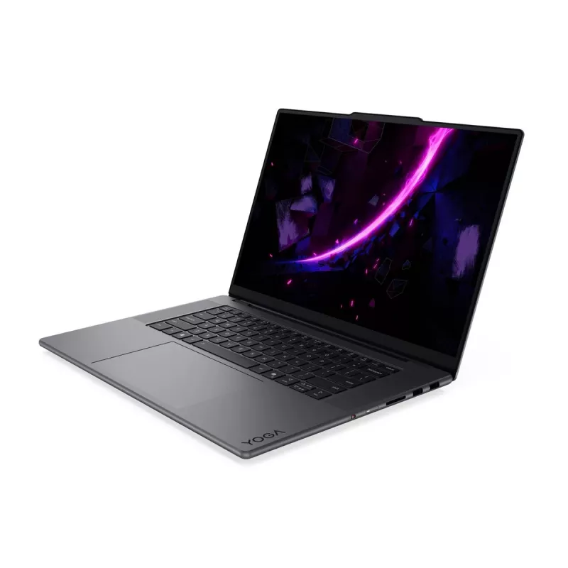 Lenovo Yoga Pro 9 16IPH11 16 collu Tandem OLED skārienekrāna klēpjdators, Intel Core Ultra 9 386H, 64GB RAM, 1TB SSD, NVIDIA GeForce RTX 5070 12GB, Thunder Grey, Windows 11 Pro