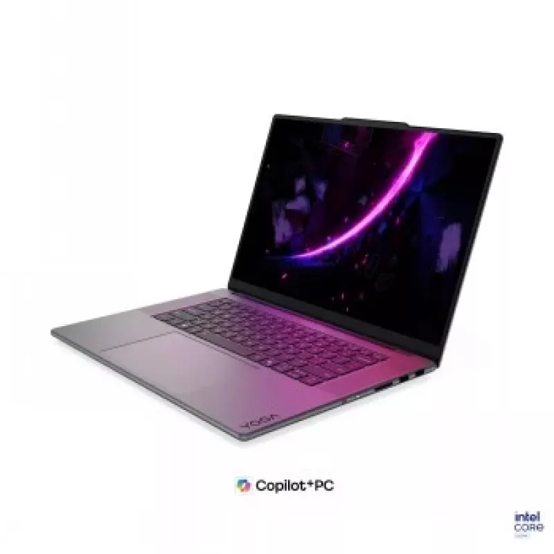 Lenovo Yoga Pro 9 16IPH11 16 collu Tandem OLED skārienekrāna klēpjdators, Intel Core Ultra 9 386H, 64GB RAM, 1TB SSD, NVIDIA GeForce RTX 5070 12GB, Thunder Grey, Windows 11 Pro