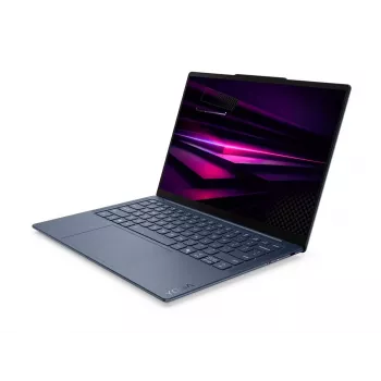 Lenovo Yoga Slim 7 14Q8Y11 Snapdragon klēpjdators, 14 collu OLED WUXGA, Snapdragon X2 Plus, 16GB RAM, 512GB SSD, Cosmic Blue, Windows 11 Home