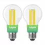 LEPRO 100094-WW-EU-2 E27 kvēldiega LED spuldze, 7,2 W (atbilst 100 W), 1521 lm, 2700 K silta balta, energoklase A, 2 gab.