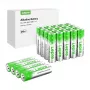 LEPRO 130002-24 AA R6 sārma baterijas, 24 iepakojums – 1,5V LR6 Mignon primārās šūnas, 10 gadu glabāšanas laiks, hermētiskas, bez dzīvsudraba