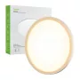 LEPRO 1500039-WW-EU 24W 2400 lm LED griestu lampa, silti balta, regulējama, IP54, apaļa