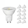 LEPRO 200084-DW-EU-10 GU10 Dimējama LED spuldze, 4,5W, 345 lm, 6500K, 38°, 10 gab.