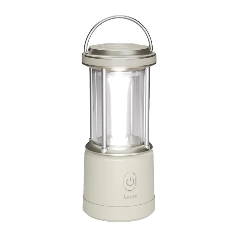 Lepro 330043-WH Kempinga lampa – 1000 lūmenu uzlādējama LED laterna ar power bank, IPX4
