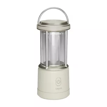 Lepro 330043-WH Kempinga lampa – 1000 lūmenu uzlādējama LED laterna ar power bank, IPX4